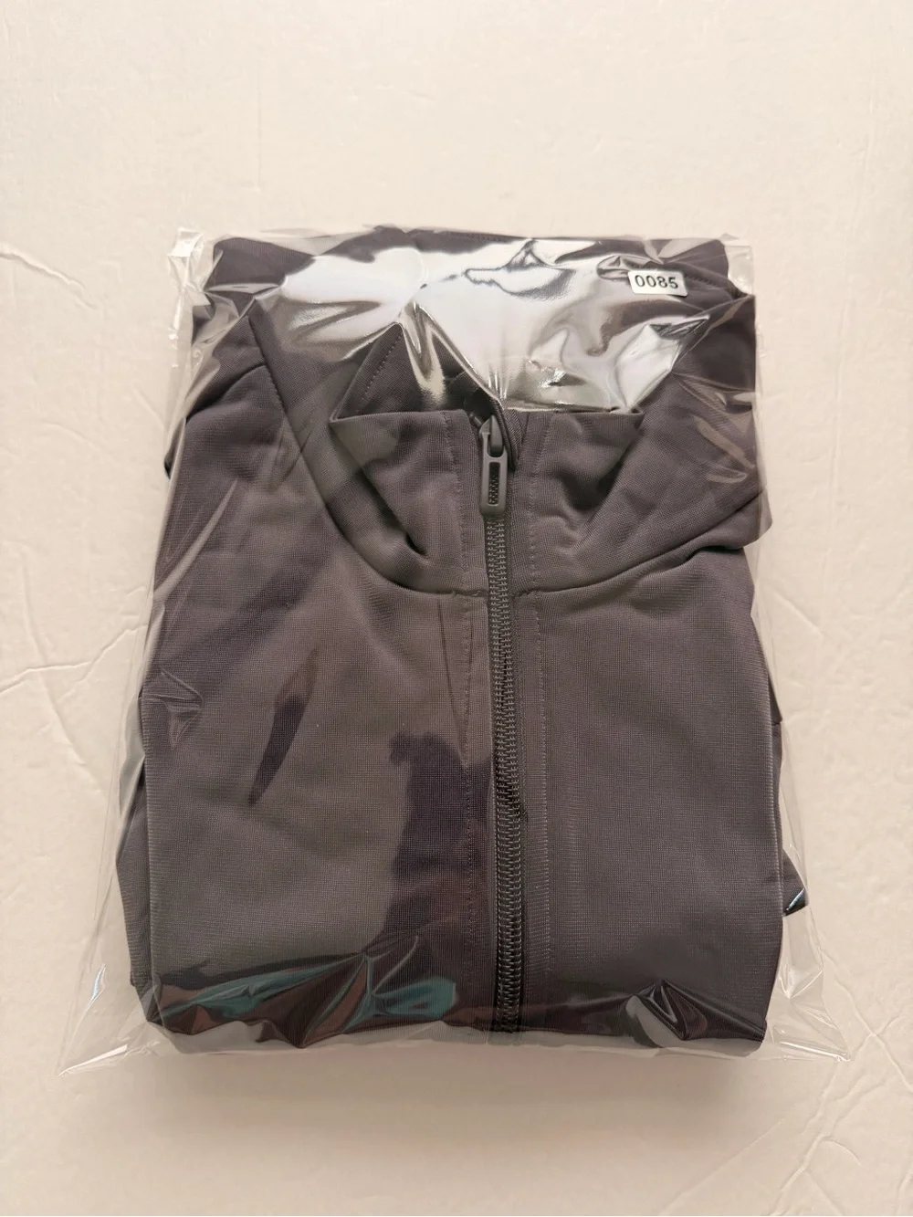 Adidas Mens Medium Gray Full Zip Track Jacket Performance Athletic Brand New